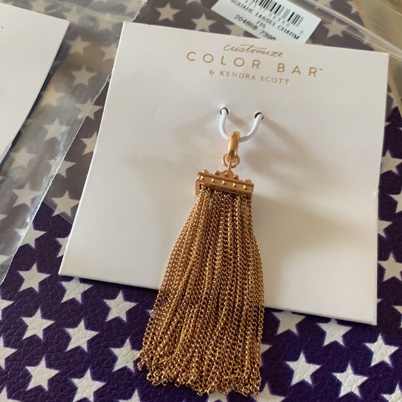 3 in 1 necklace Kendra Scott Sun & Tassel charms - Picture 4 of 5